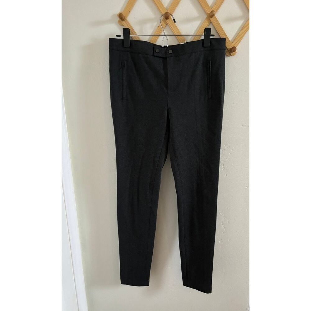 Vince Pants Women's 8 Dark Gray Skinny Ankle Trousers